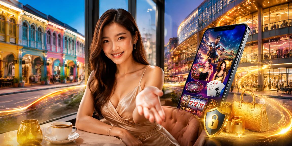 Pemain di Penang menyemak maklumat deposit sebelum bermain blackjack
