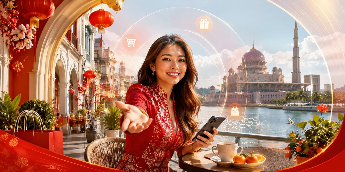 Pemain poker Malaysia mengakses meja dalam talian melalui telefon pintar di Putrajaya